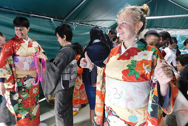 東京大茶会きもの体験会