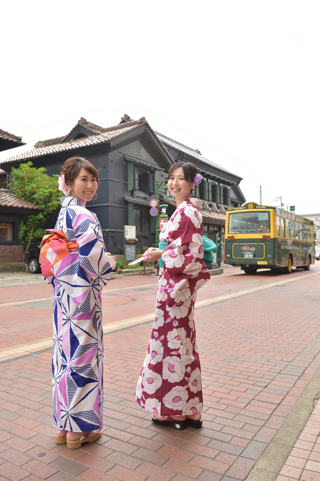 あいづ「浴衣でさんぽ」