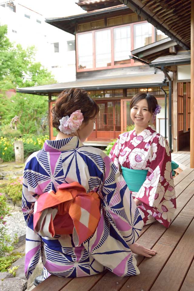 あいづ「浴衣でさんぽ」