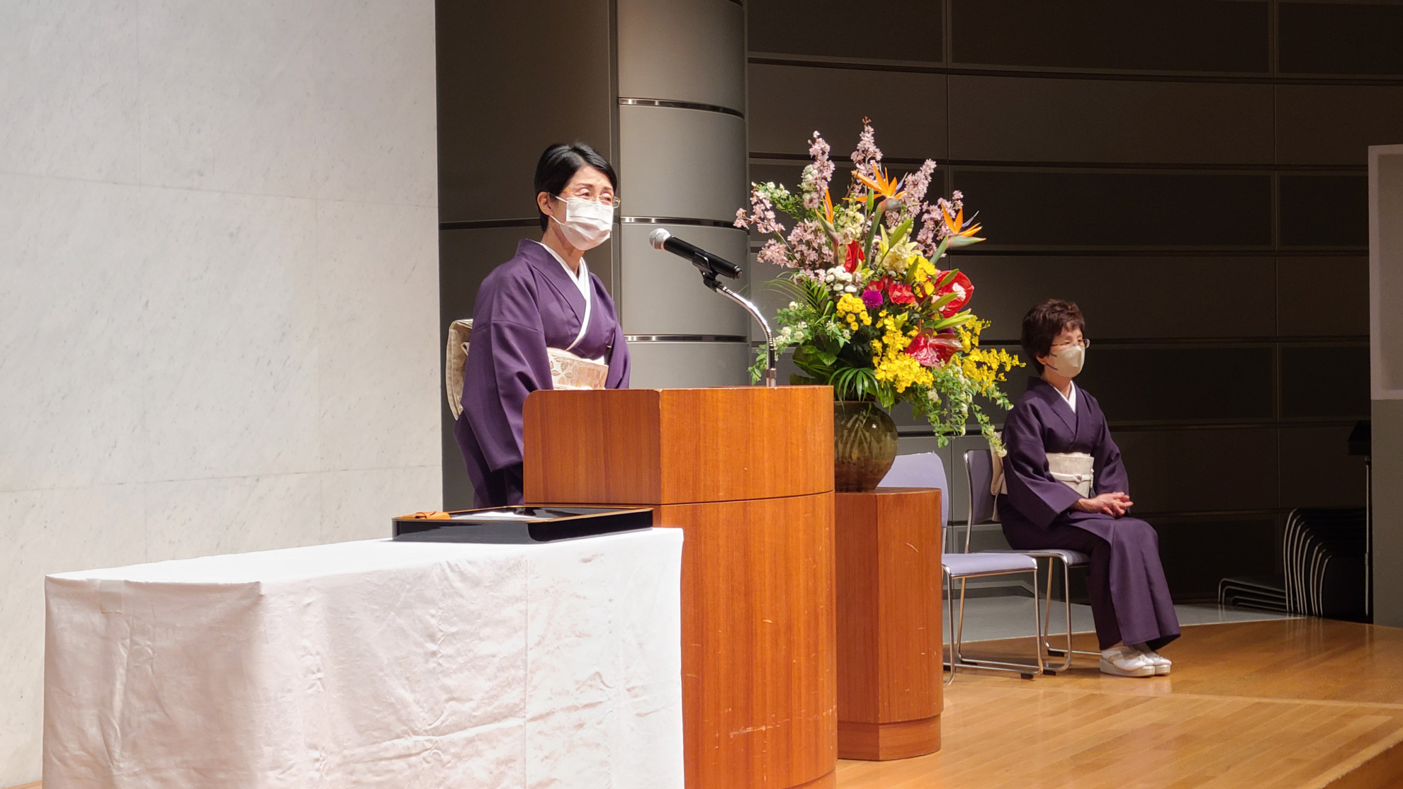 東京日本橋支部認定証授与式及び女性文化大学～発表会～