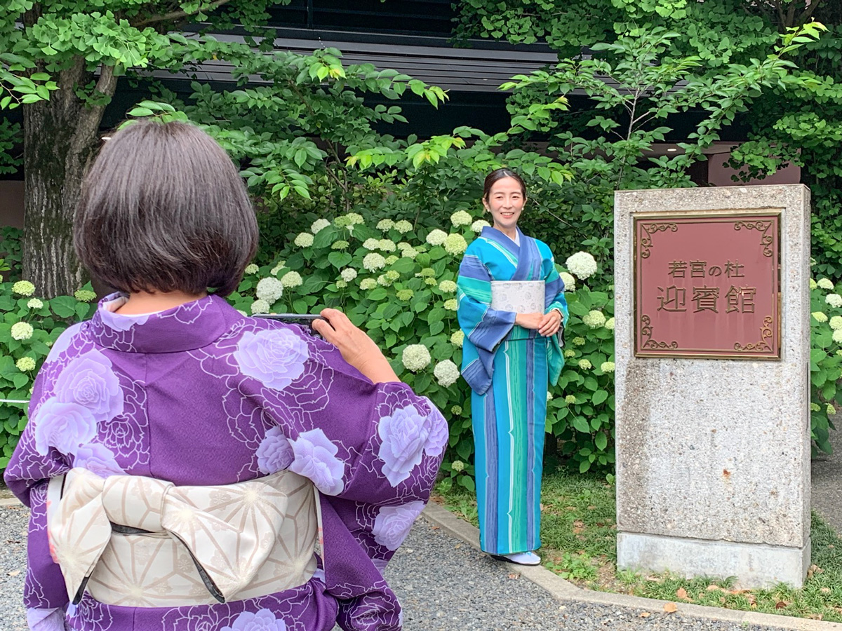 名古屋リビング新聞社主催《 LIVING 和ごころおもてなしプロジェクト in 若宮の社 迎賓館 協力！》