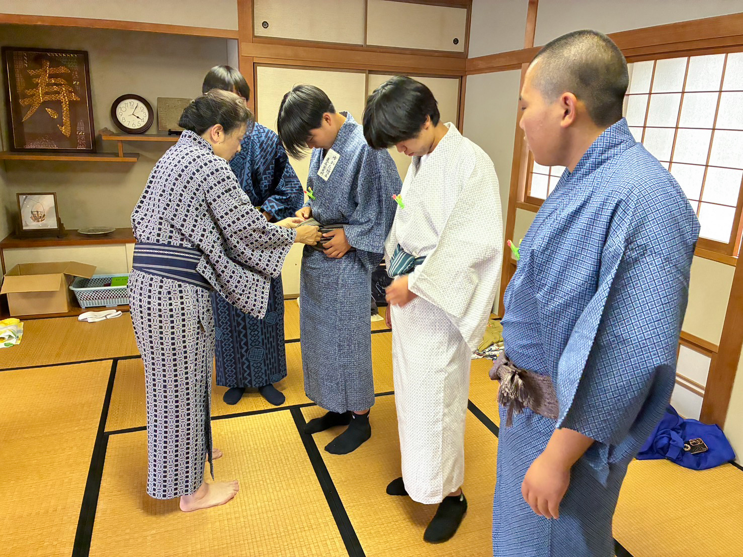 三重県立亀山高校 ゆかた講習会 開催