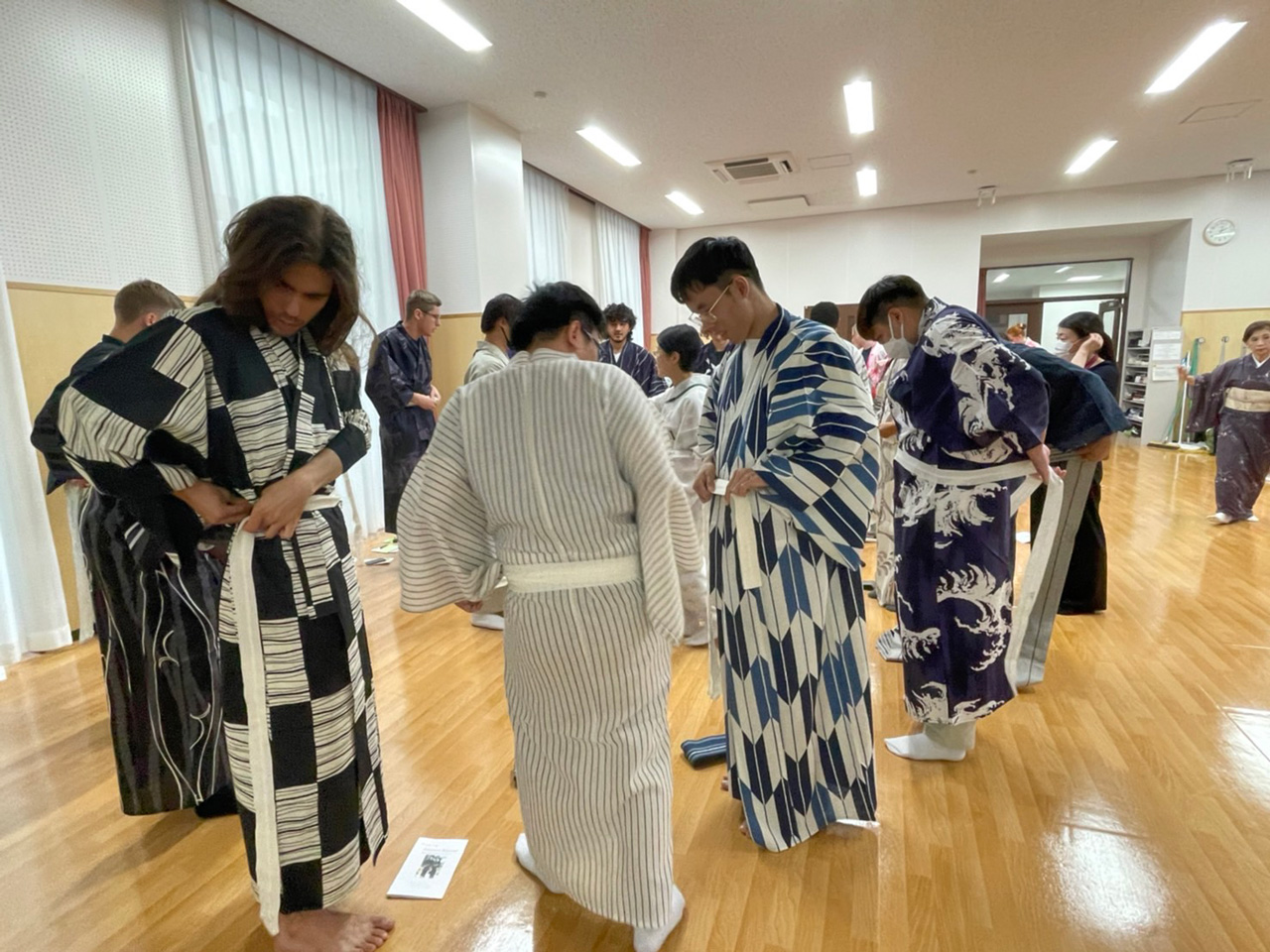 お茶の水女子大学サマープログラム《 留学生向けゆかた着付け教室 開催！》