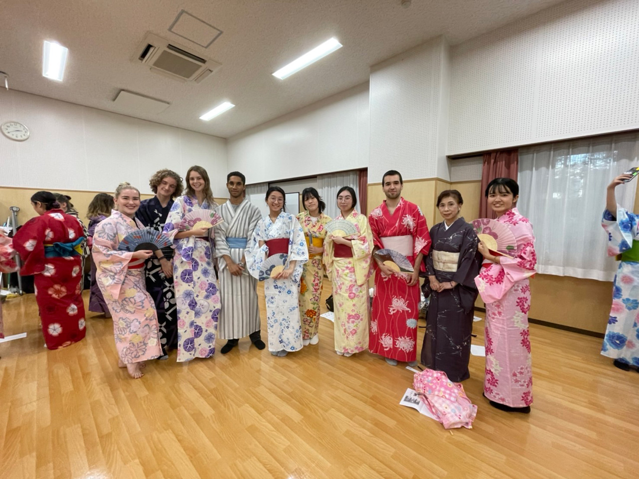 お茶の水女子大学サマープログラム《 留学生向けゆかた着付け教室 開催！》