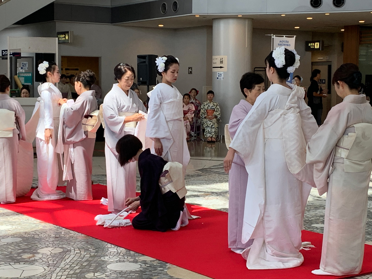 新潟空港「空の日」記念イベント2023 着物ショー開催！