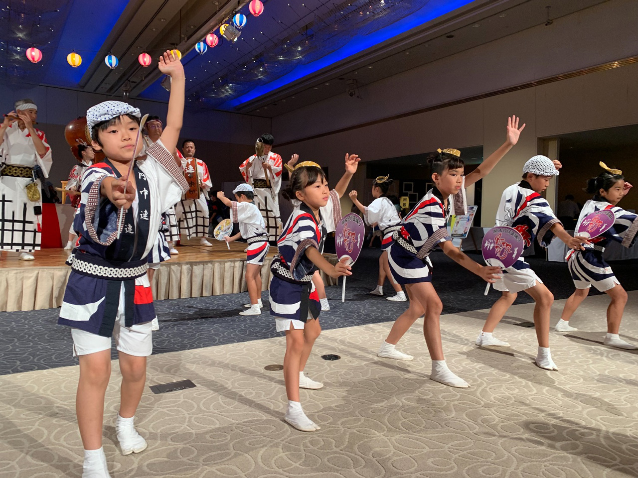 箱根湯本盆踊り大会に参加協力！